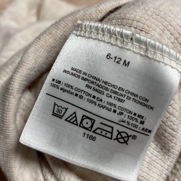 Baby Zip Up Sweater - Picture 2 of 2